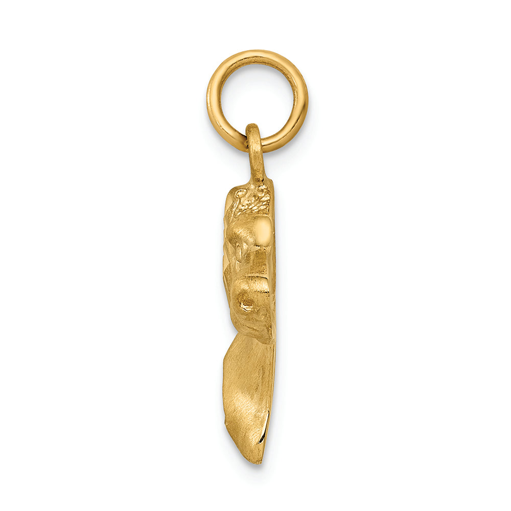 FJC Finejewelers 14k Yellow Gold Dog Charm