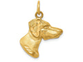 FJC Finejewelers 14k Yellow Gold Dog Charm