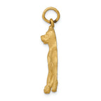 FJC Finejewelers 14k Yellow Gold Solid Polished Boxer Charm