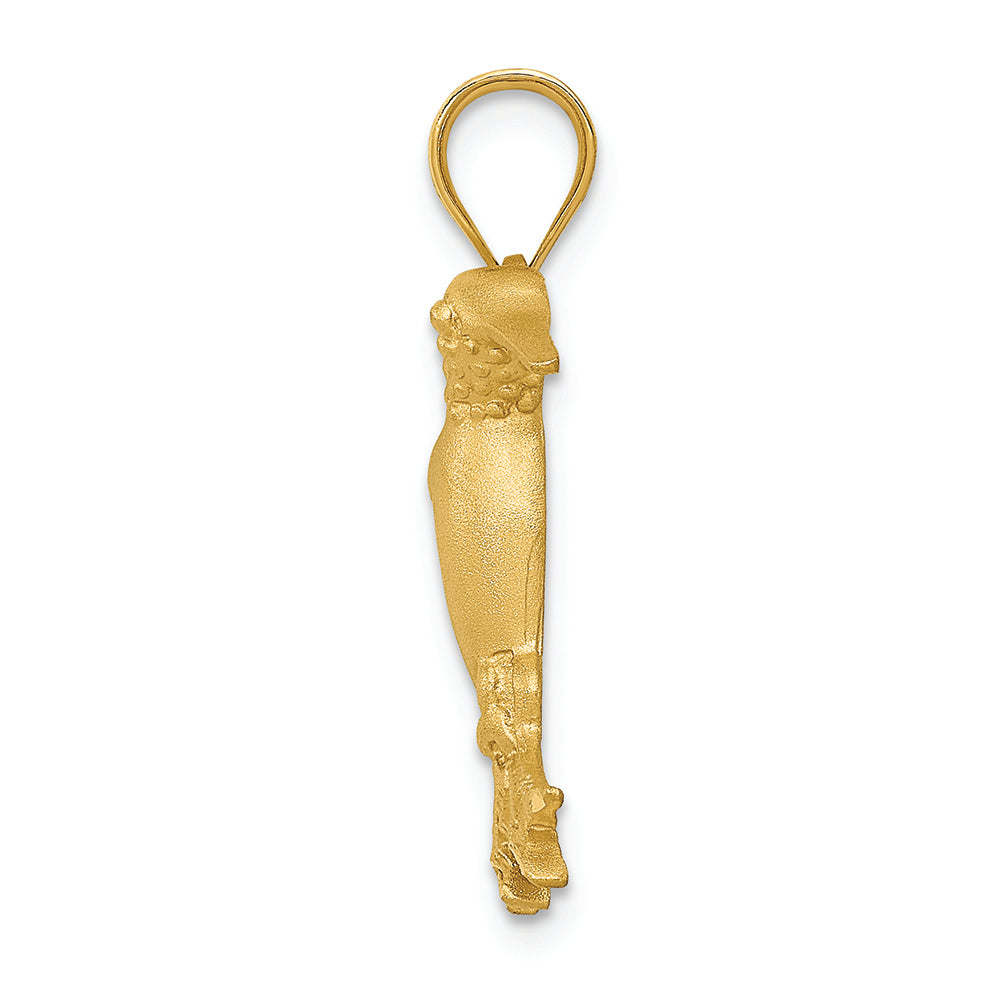 FJC Finejewelers 14k Yellow Gold Hummingbird Charm