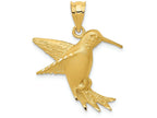 FJC Finejewelers 14k Yellow Gold Hummingbird Charm