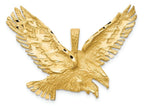 FJC Finejewelers 14k Yellow Gold Eagle Charm