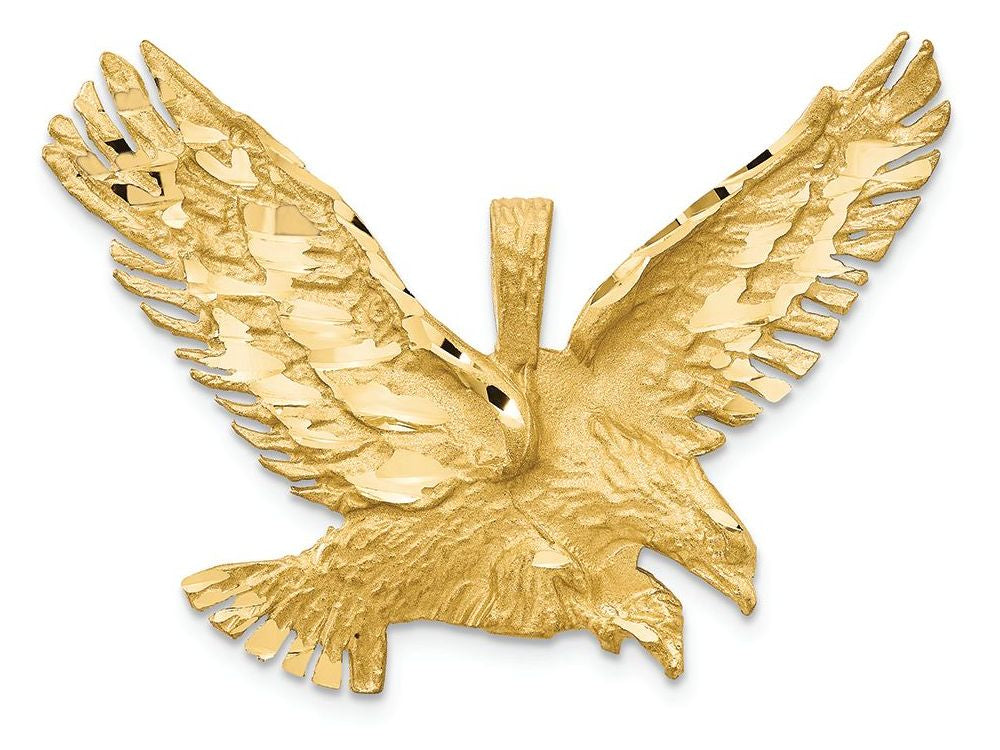 FJC Finejewelers 14k Yellow Gold Eagle Charm