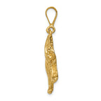 FJC Finejewelers 14k Yellow Gold Tiger Charm
