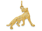 FJC Finejewelers 14k Yellow Gold Cheetah Charm