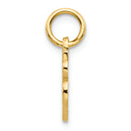 FJC Finejewelers 14k Yellow Gold Casted Initial A Charm