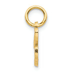 FJC Finejewelers 14k Yellow Gold Casted Initial H Charm