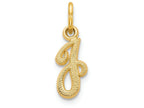 FJC Finejewelers 14k Yellow Gold Casted Initial J Charm