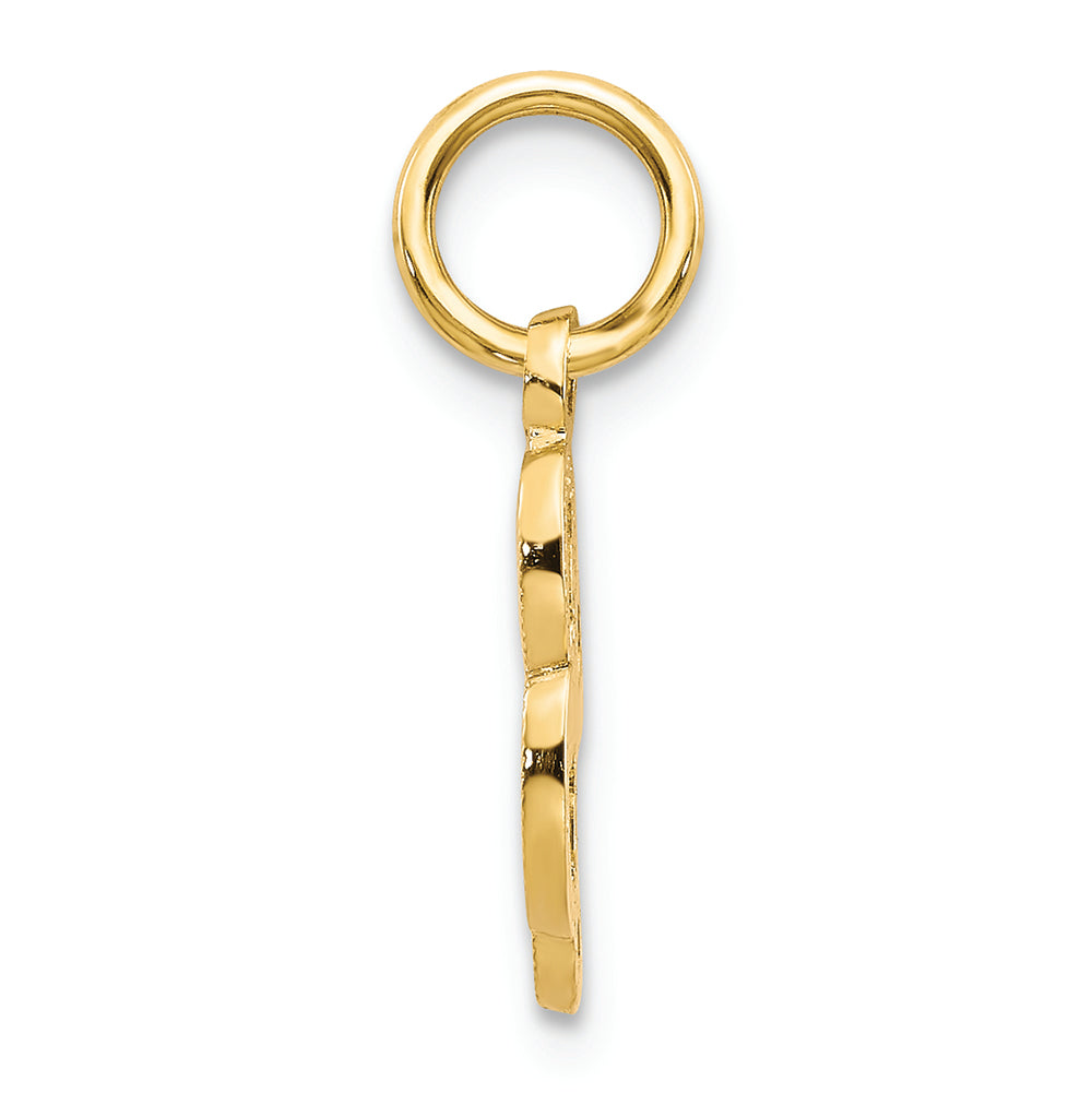 FJC Finejewelers 14k Yellow Gold Casted Initial L Charm