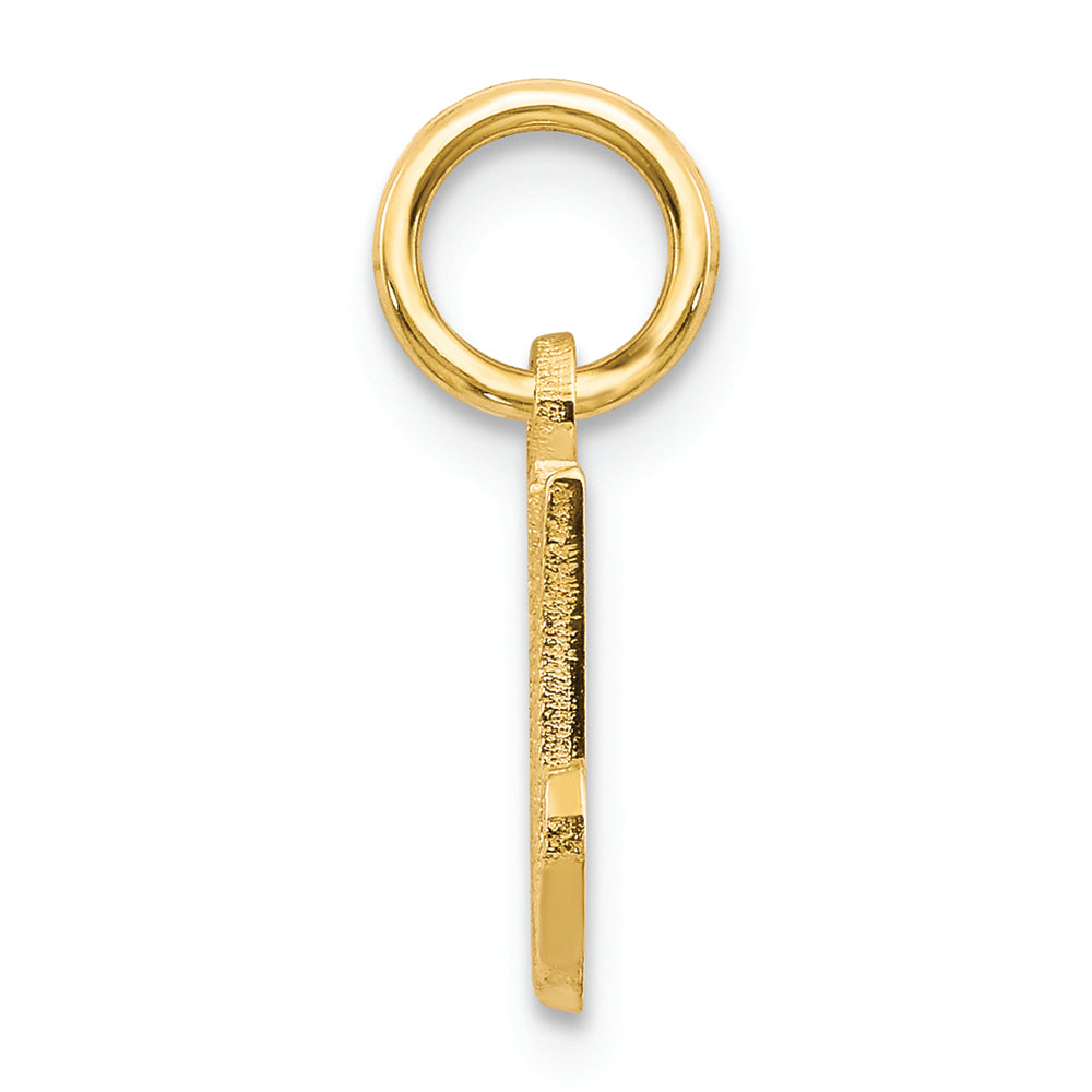 FJC Finejewelers 14k Yellow Gold Casted Initial M Charm