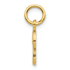 FJC Finejewelers 14k Yellow Gold Casted Initial P Charm