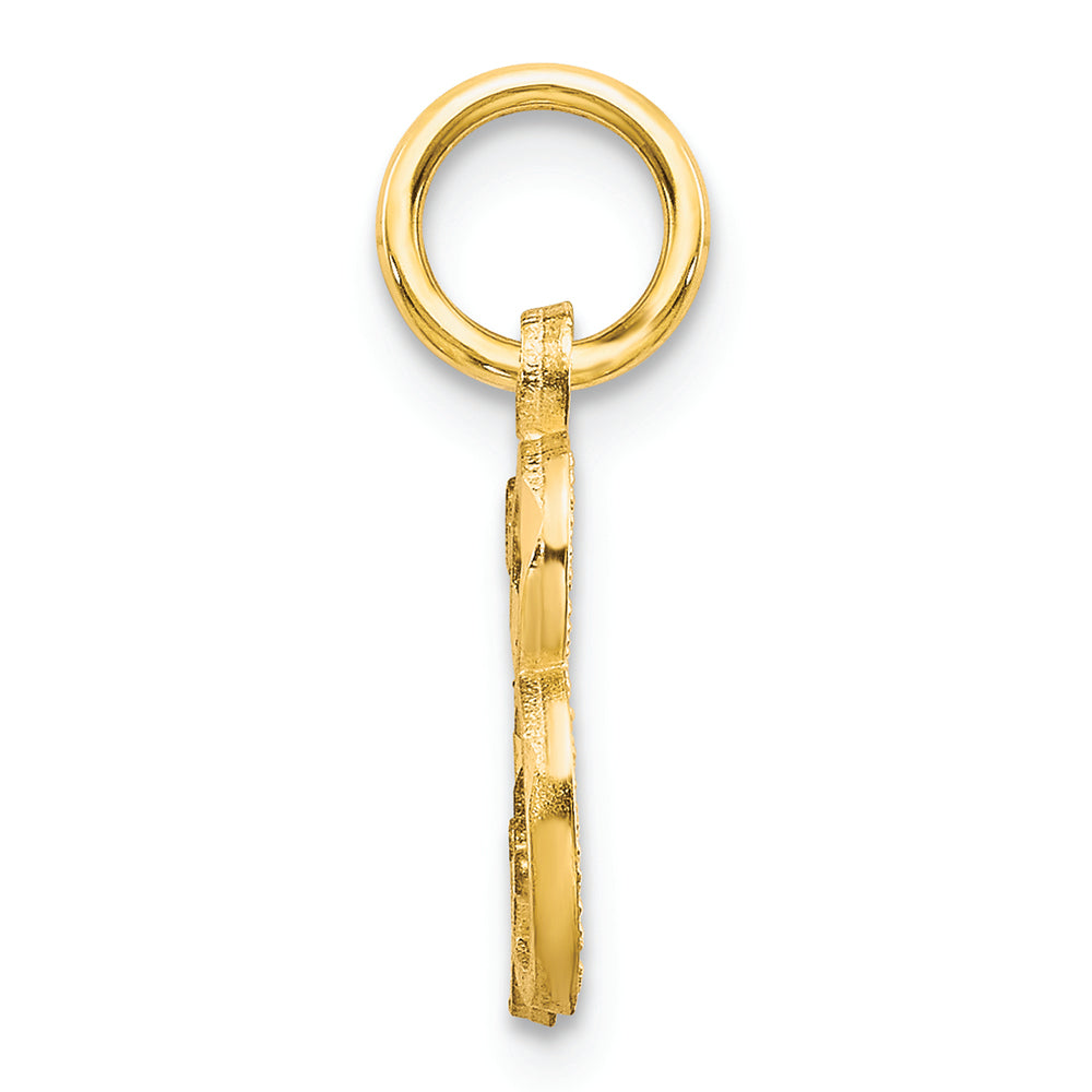 FJC Finejewelers 14k Yellow Gold Initial B Charm