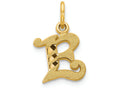 FJC Finejewelers 14k Yellow Gold Initial E Charm