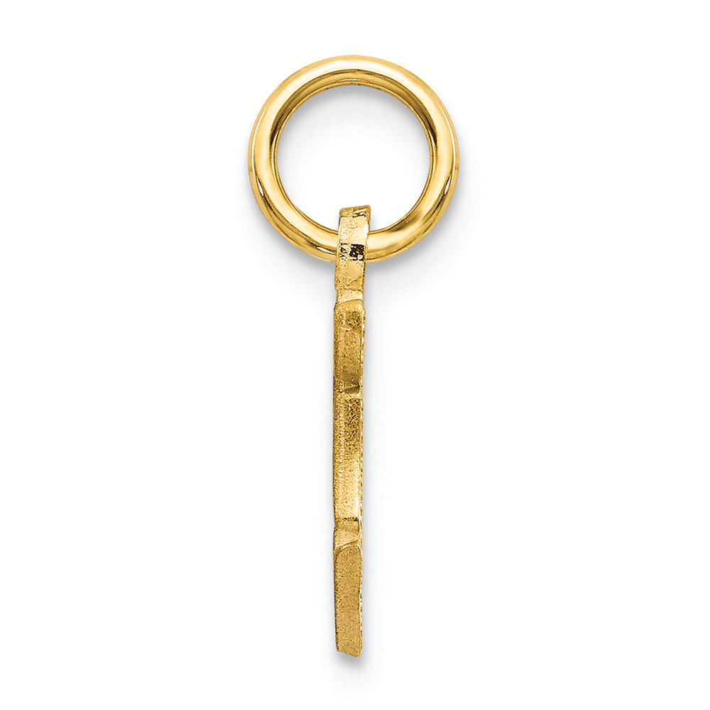 FJC Finejewelers 14k Yellow Gold Initial F Charm