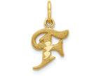 FJC Finejewelers 14k Yellow Gold Initial F Charm