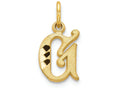 FJC Finejewelers 14k Yellow Gold Initial G Charm