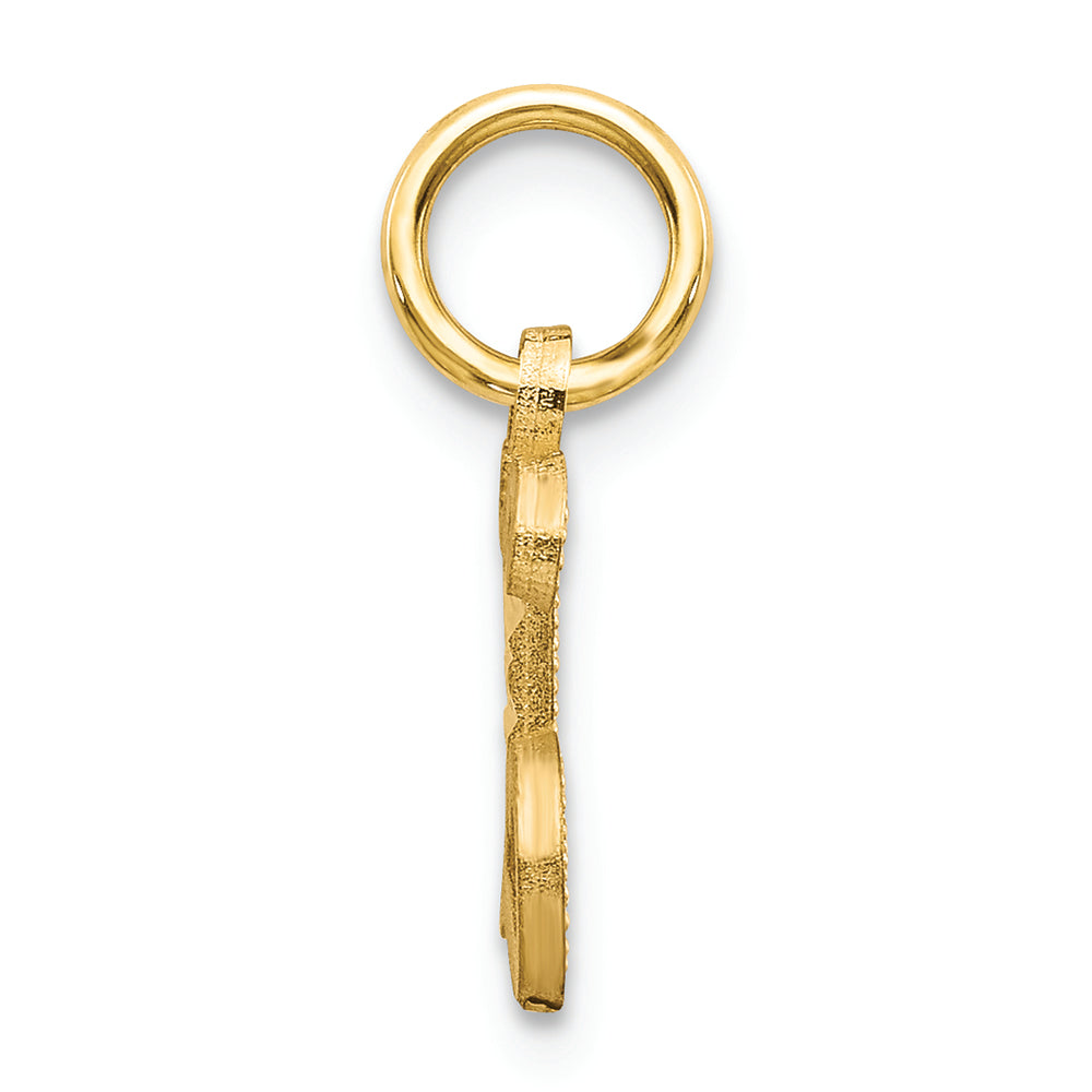FJC Finejewelers 14k Yellow Gold Initial L Charm