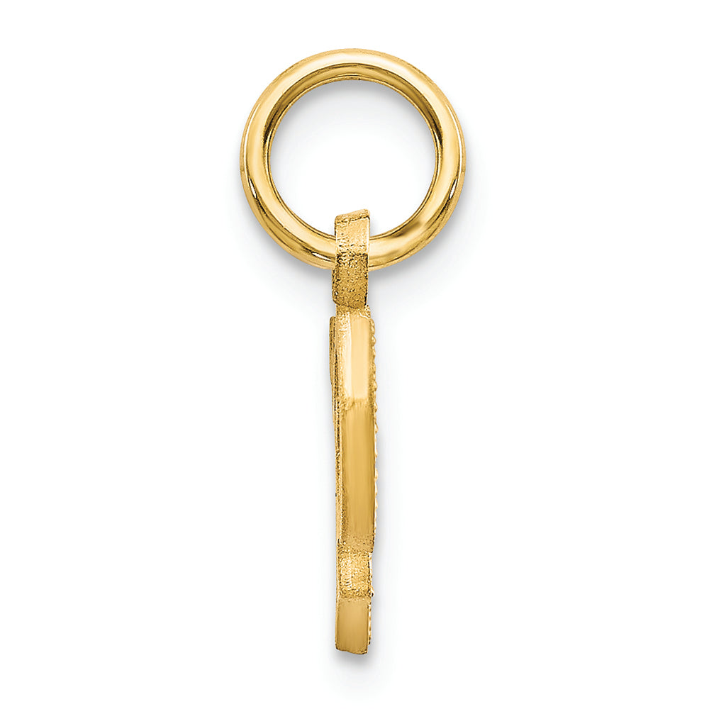 FJC Finejewelers 14k Yellow Gold Initial P Charm