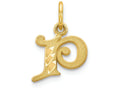 FJC Finejewelers 14k Yellow Gold Initial P Charm