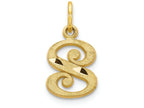 FJC Finejewelers 14k Yellow Gold Initial S Charm