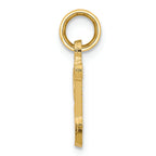 FJC Finejewelers 14k Yellow Gold Initial V Charm