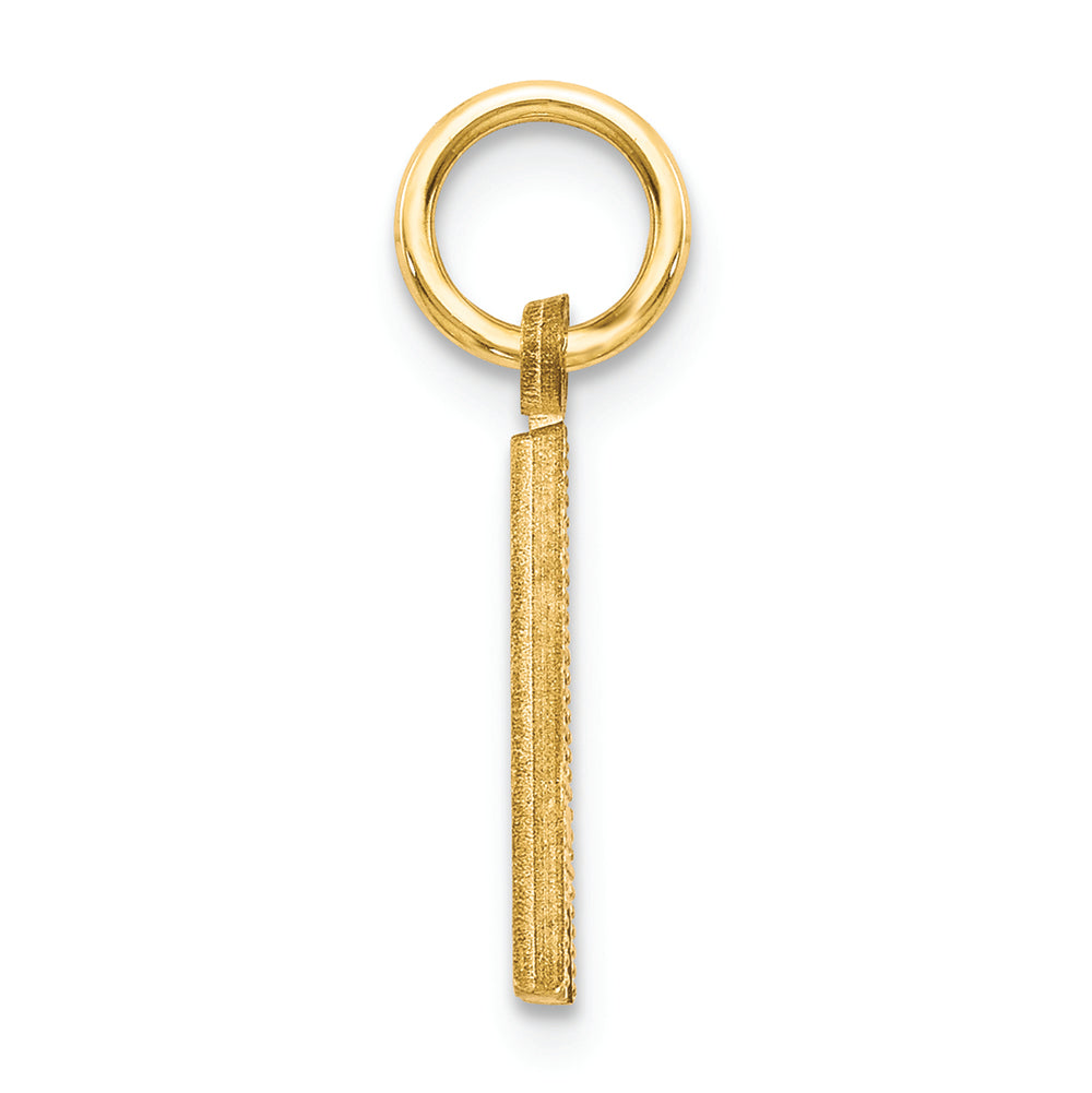 FJC Finejewelers 14k Yellow Gold Initial A Charm