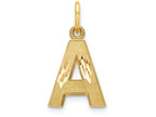FJC Finejewelers 14k Yellow Gold Initial A Charm
