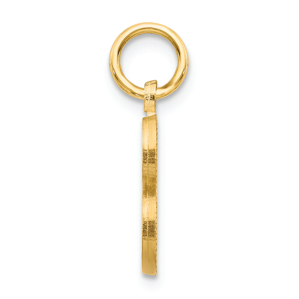 FJC Finejewelers 14k Yellow Gold Initial B Charm