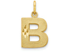 FJC Finejewelers 14k Yellow Gold Initial B Charm