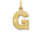 FJC Finejewelers 14k Yellow Gold Initial G Charm
