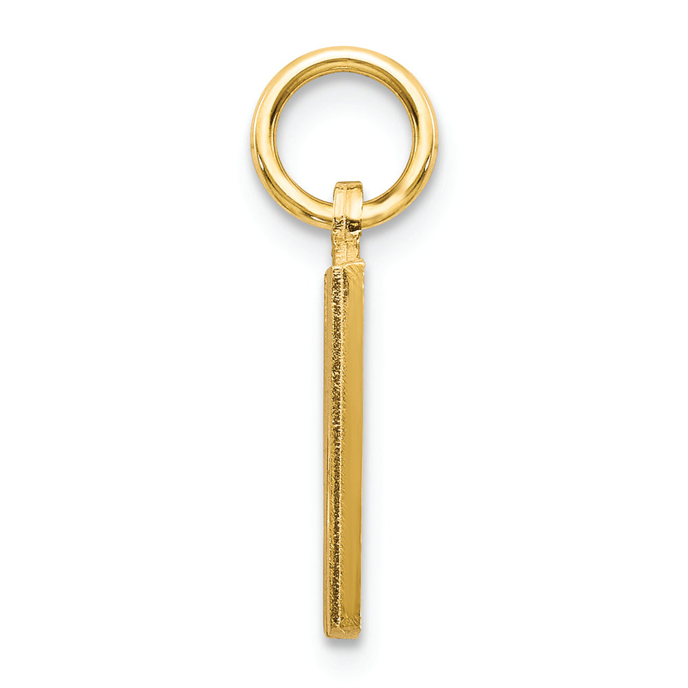 FJC Finejewelers 14k Yellow Gold Initial M Charm