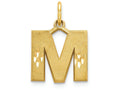 FJC Finejewelers 14k Yellow Gold Initial M Charm