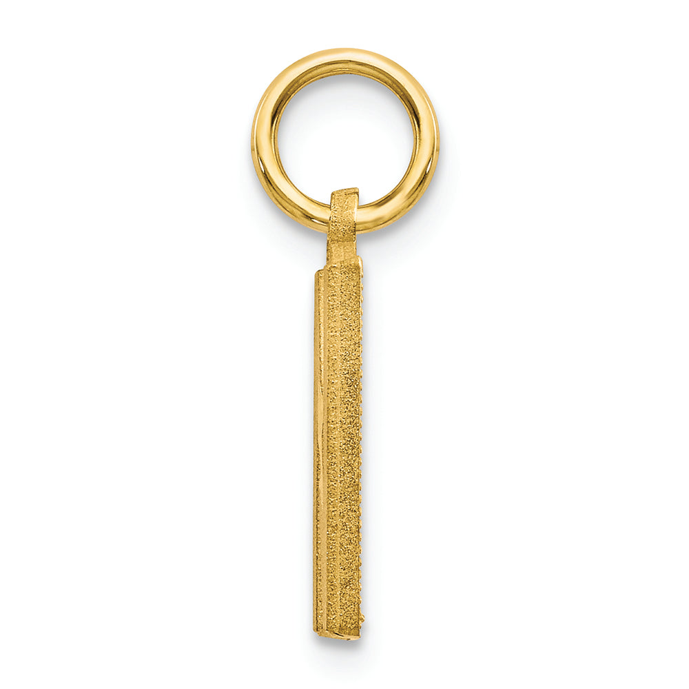 FJC Finejewelers 14k Yellow Gold Initial N Charm