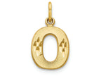 FJC Finejewelers 14k Yellow Gold Initial O Charm