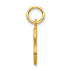FJC Finejewelers 14k Yellow Gold Initial S Charm
