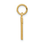FJC Finejewelers 14k Yellow Gold Initial T Charm