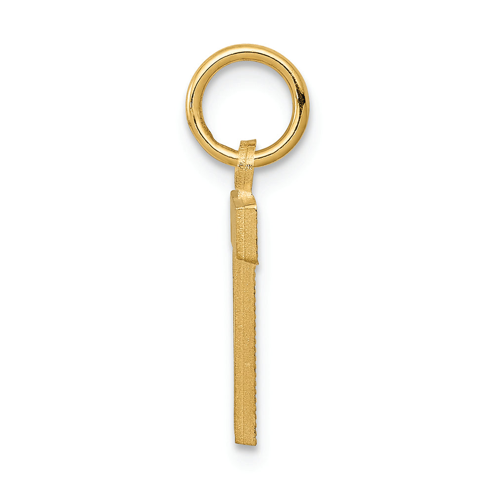 FJC Finejewelers 14k Yellow Gold Initial T Charm
