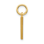 FJC Finejewelers 14k Yellow Gold Initial V Charm