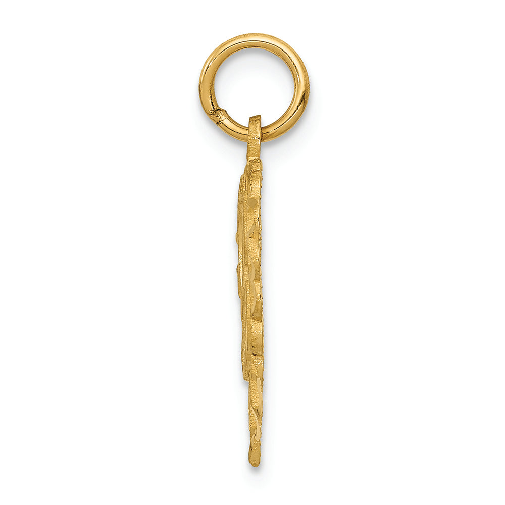 FJC Finejewelers 14k Yellow Gold Initial A Charm