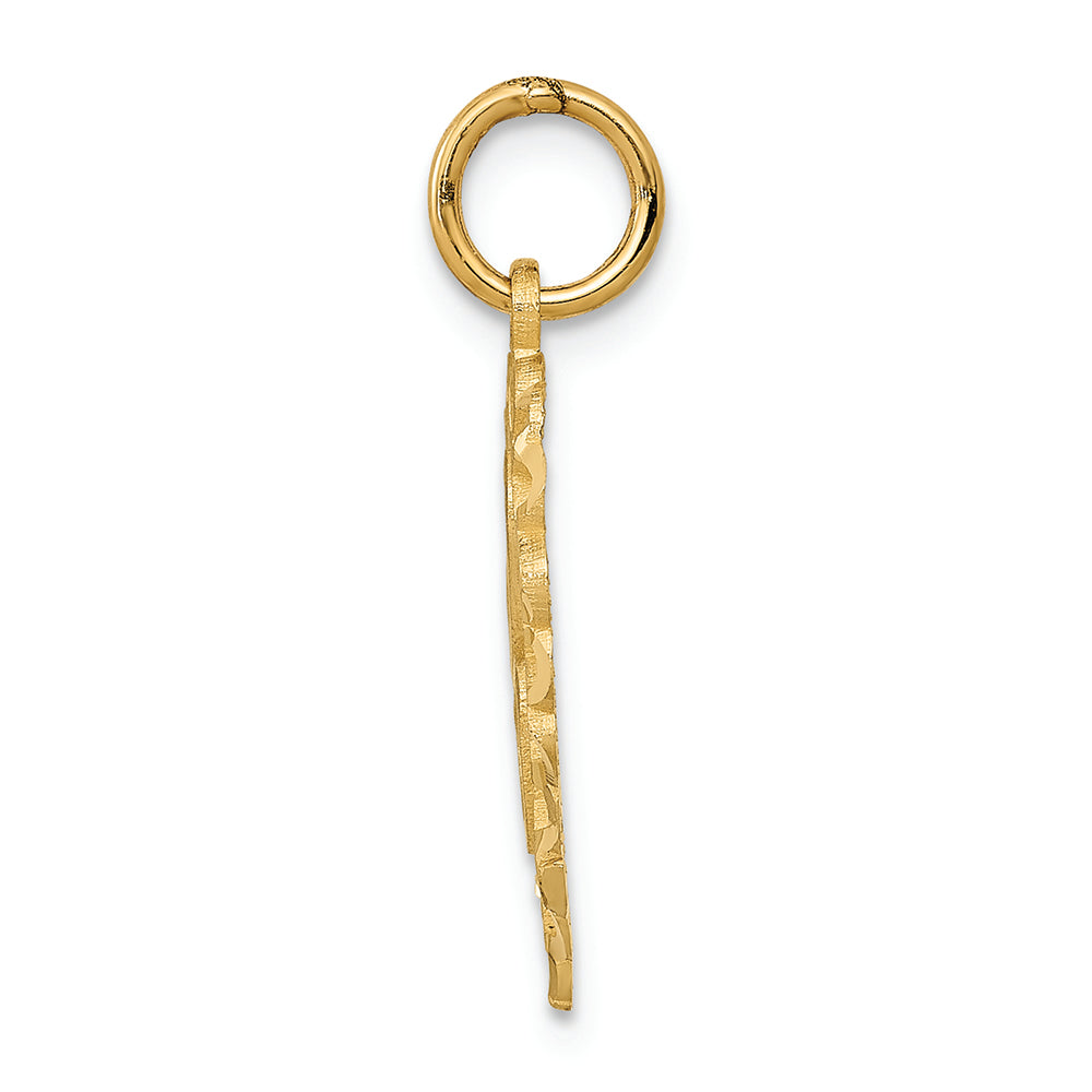 FJC Finejewelers 14k Yellow Gold Initial C Charm
