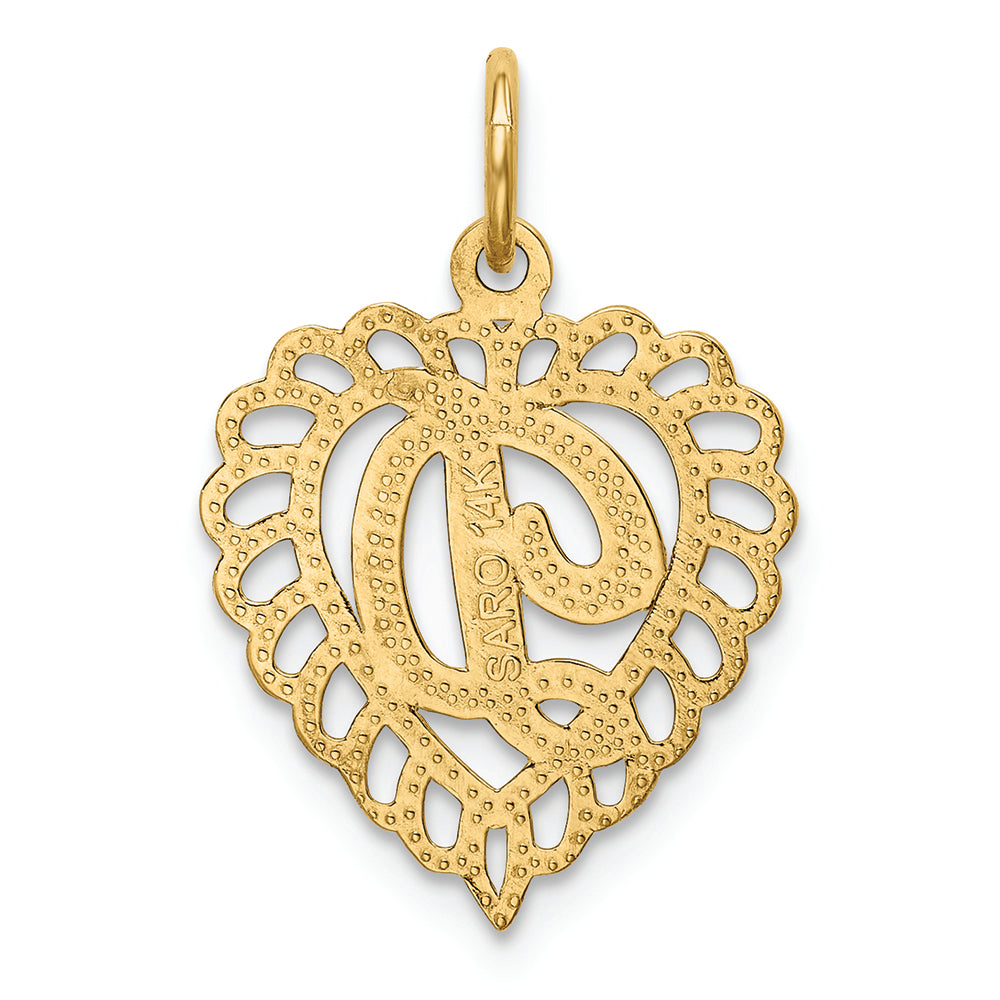 FJC Finejewelers 14k Yellow Gold Initial D Charm