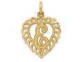FJC Finejewelers 14k Yellow Gold Initial E Charm