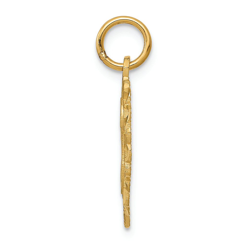 FJC Finejewelers 14k Yellow Gold Initial G Charm