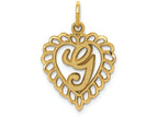 FJC Finejewelers 14k Yellow Gold Initial G Charm