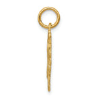 FJC Finejewelers 14k Yellow Gold Initial H Charm