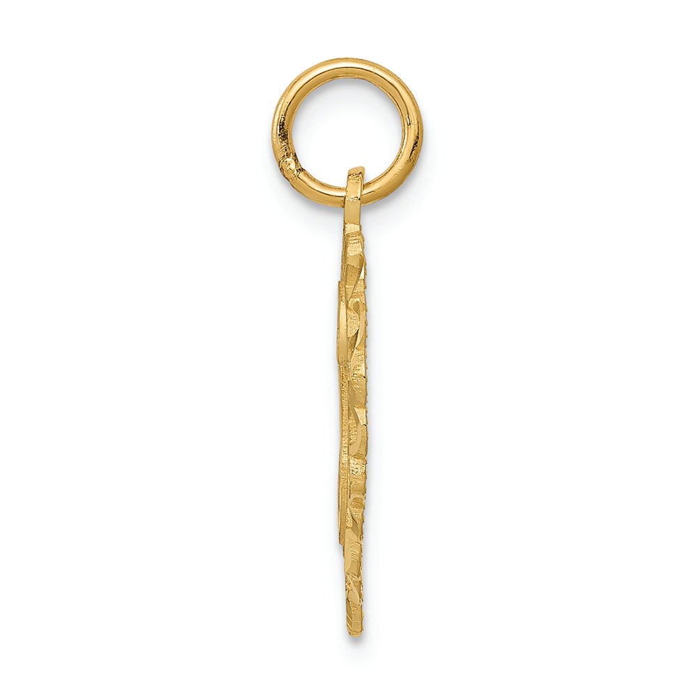 FJC Finejewelers 14k Yellow Gold Initial S Charm