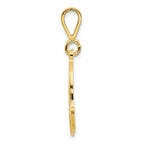 FJC Finejewelers 14k Yellow Gold Initial A Charm