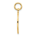 FJC Finejewelers 14k Yellow Gold Initial D Charm