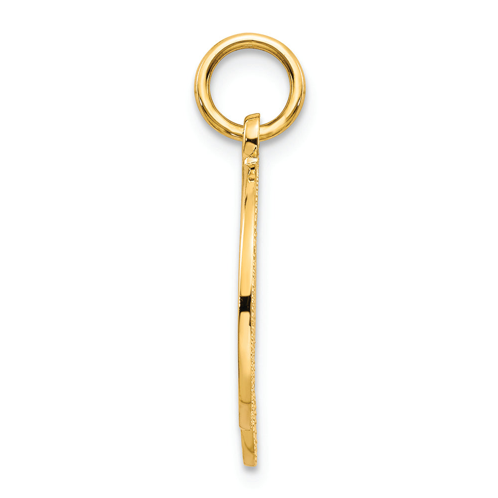 FJC Finejewelers 14k Yellow Gold Initial D Charm