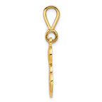 FJC Finejewelers 14k Yellow Gold Initial E Charm